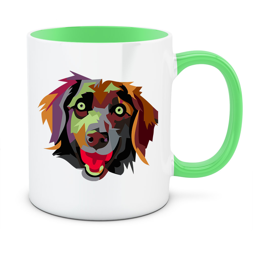 Kubek FLAT COATED RETRIEVER