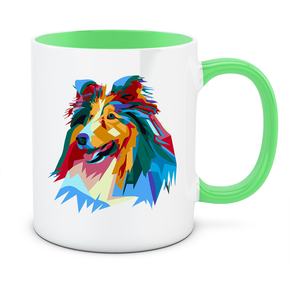 Kubek OWCZAREK SZKOCKI DŁUGOWŁOSY