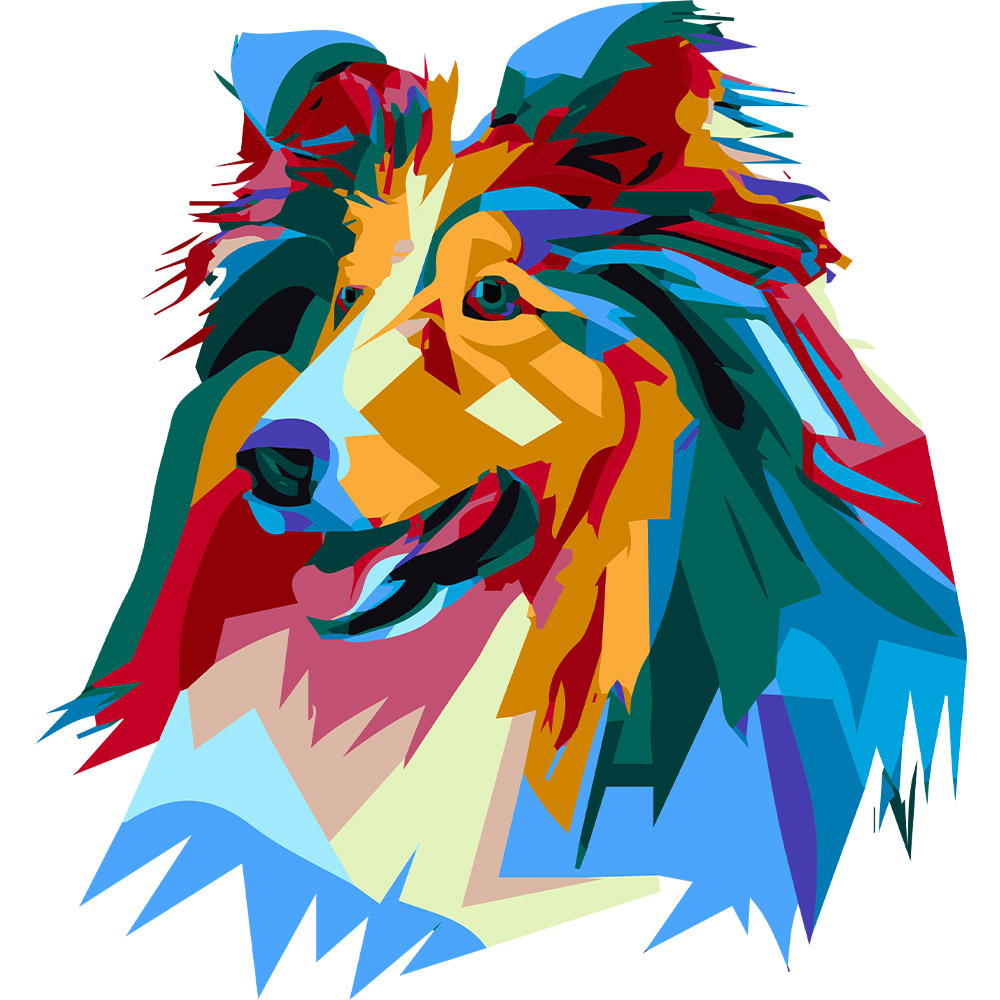 Kubek OWCZAREK SZKOCKI DŁUGOWŁOSY