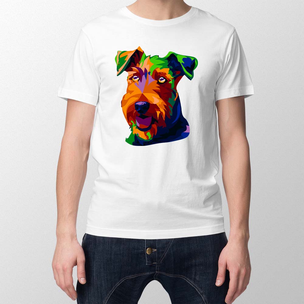 Koszulka męska Airedale terrier