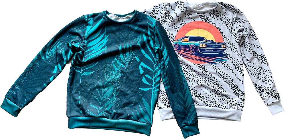 męska bluza z własnym nadrukiem fullprint