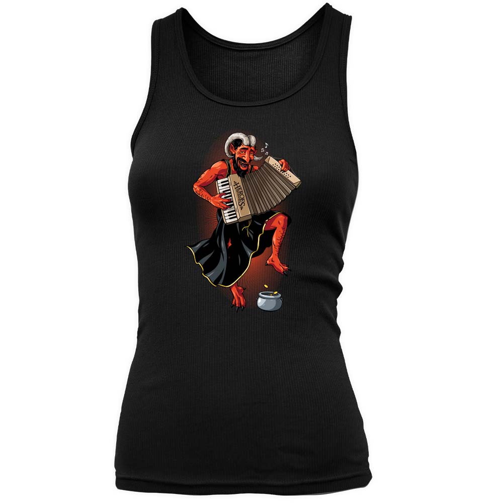 Top damski DIABELSKI AKORDEONISTA