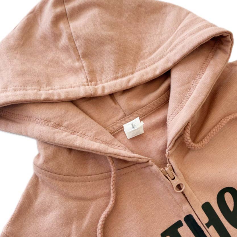 damska rozpinana bluza z kapturem z własnym nadrukiem