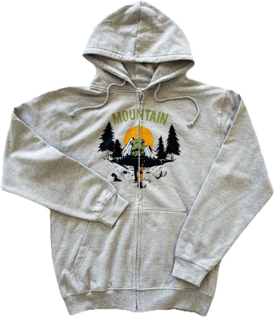 bluza męska rozpinana z kapturem z własnym nadrukiem