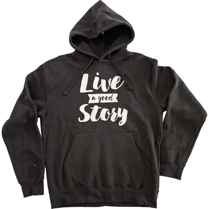 bluza męska czarna kaptur M