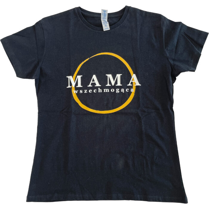 koszulka-czarna-damska-mama-wszechmogąca -XL