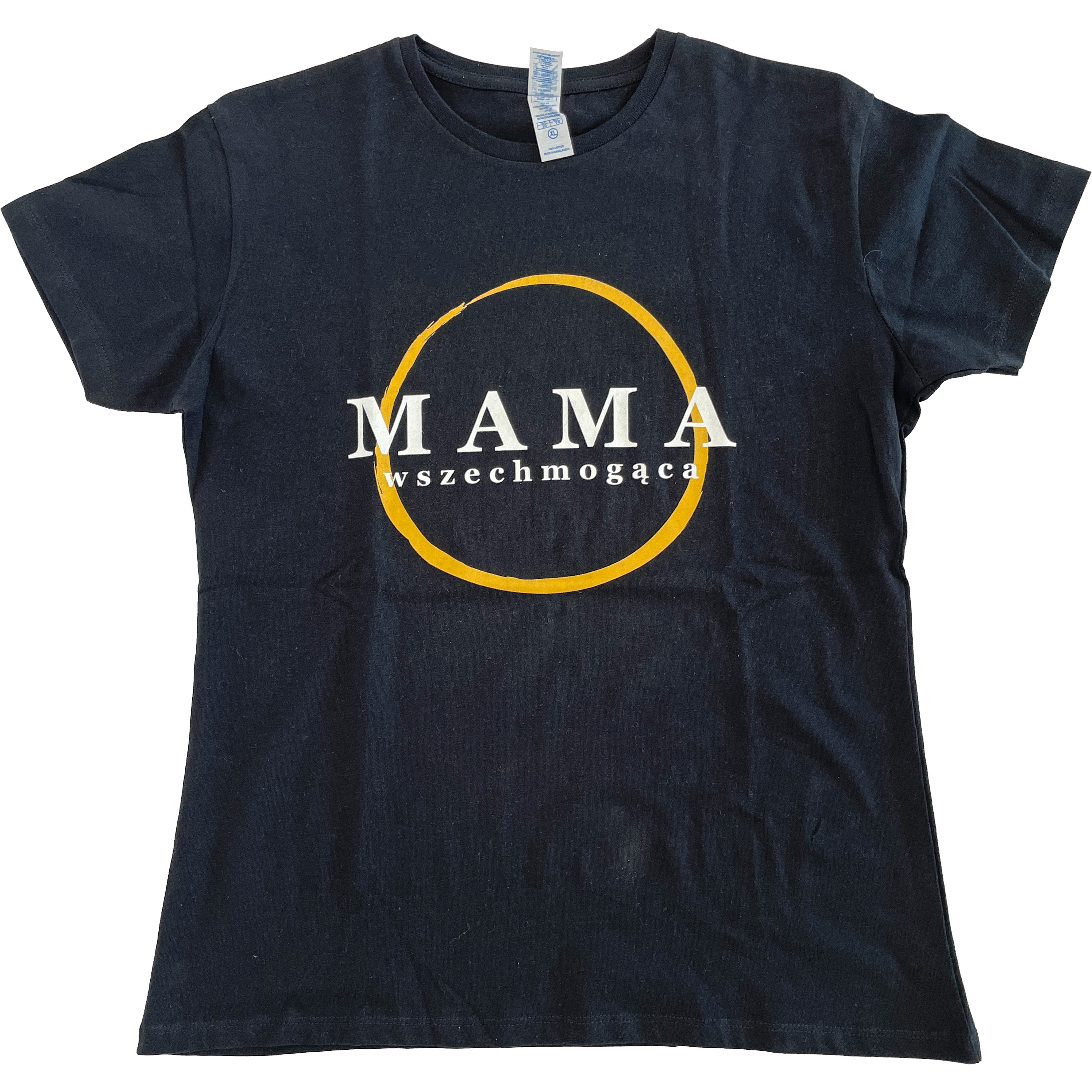 koszulka-czarna-damska-mama-wszechmogąca -XL