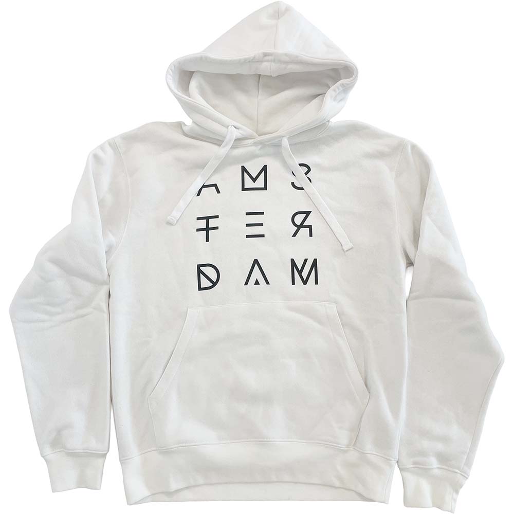 Bluza męska z kapturem biała Amsterdam S