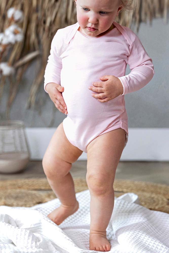 body dziecięce z długim rękawem