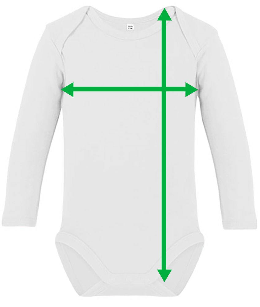 body dziecięce z długim rękawem, jak dobrać rozmiar