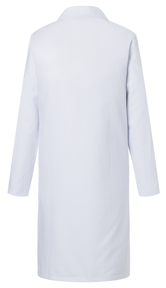 fartuch damski, widok z tyłu