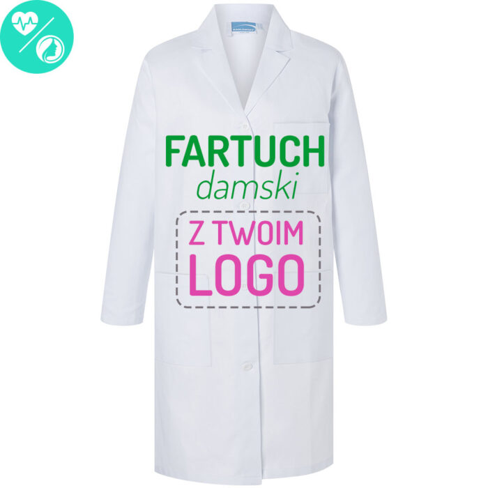 fartuch damski z własnym logo
