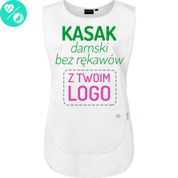 kasak damski bez rękawów