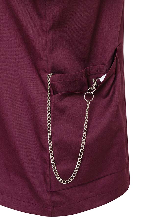 tunika damska rozpinana, detal