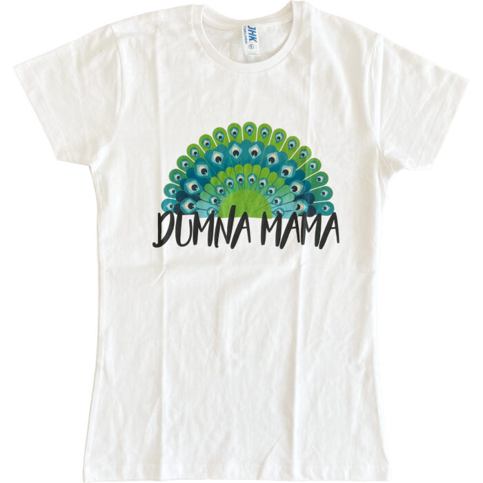 Koszulka damska biała Dumna mama S