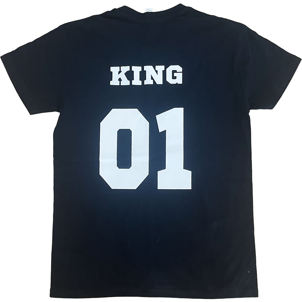 Koszulka męska czarna King 01 S