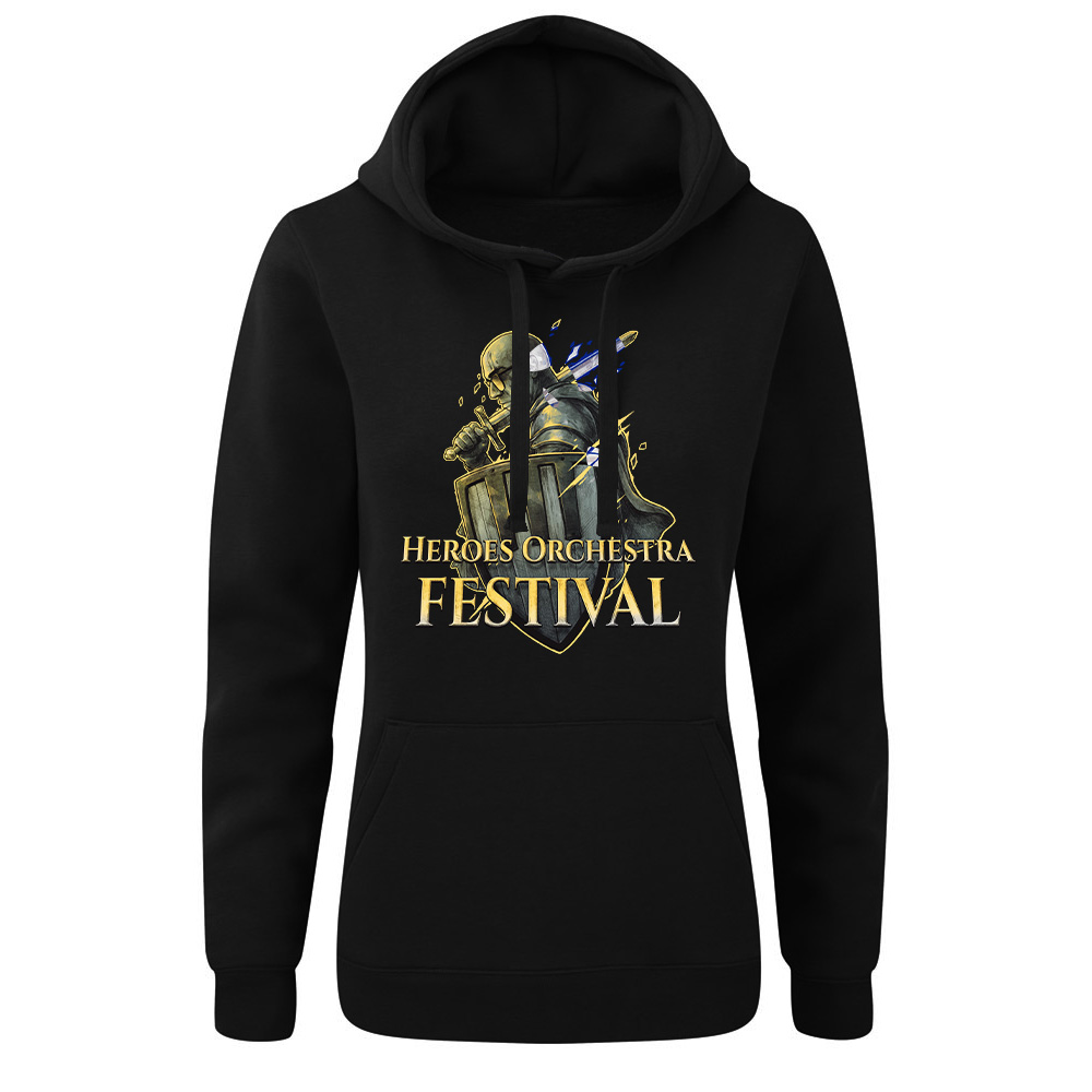 Bluza damska z kapturem HEROES ORCHESTRA FESTIVAL GOLD