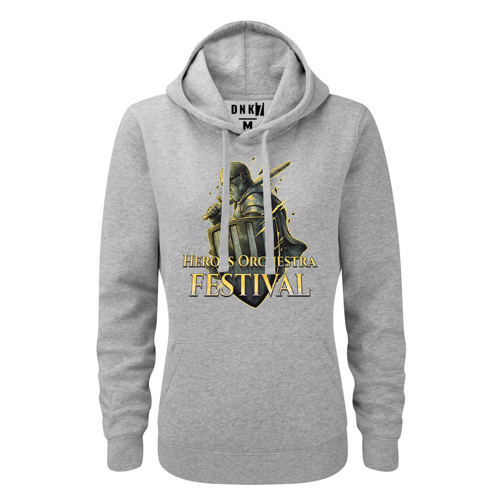 Bluza damska z kapturem HEROES ORCHESTRA FESTIVAL GOLD