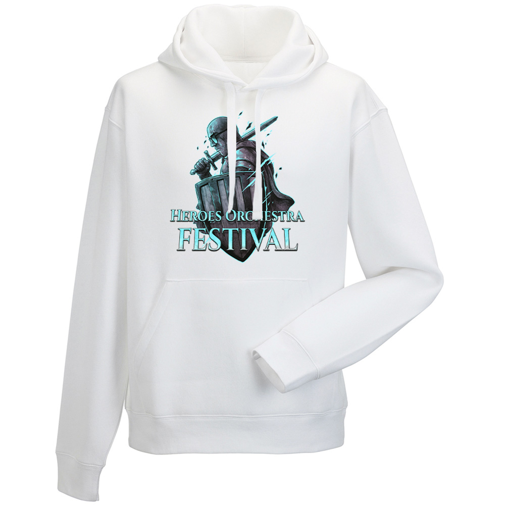 Bluza męska z kapturem HEROES ORCHESTRA FESTIVAL AZURE