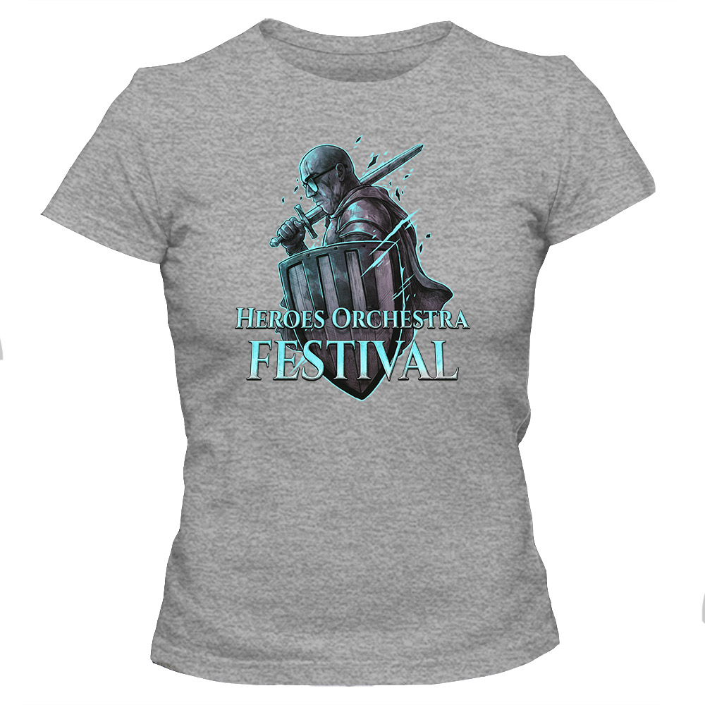 Koszulka damska HEROES ORCHESTRA FESTIVAL AZURE