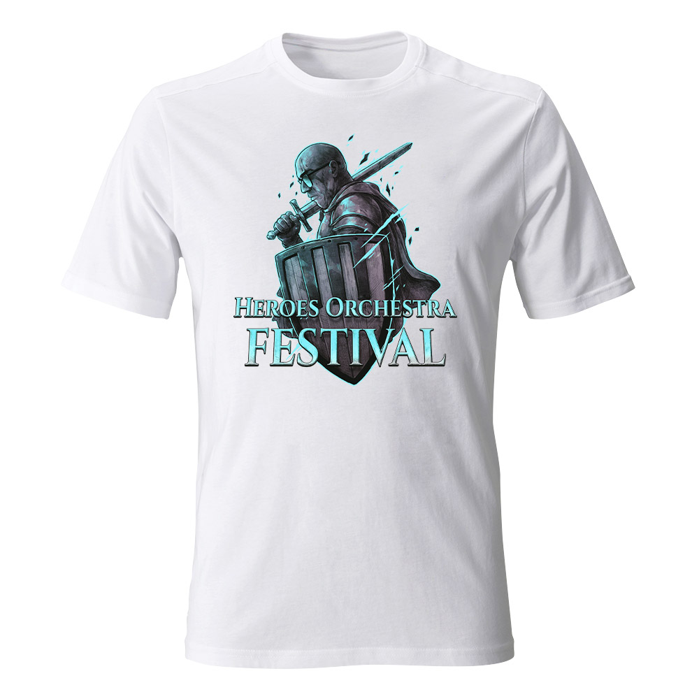 Koszulka męska HEROES ORCHESTRA FESTIVAL AZURE