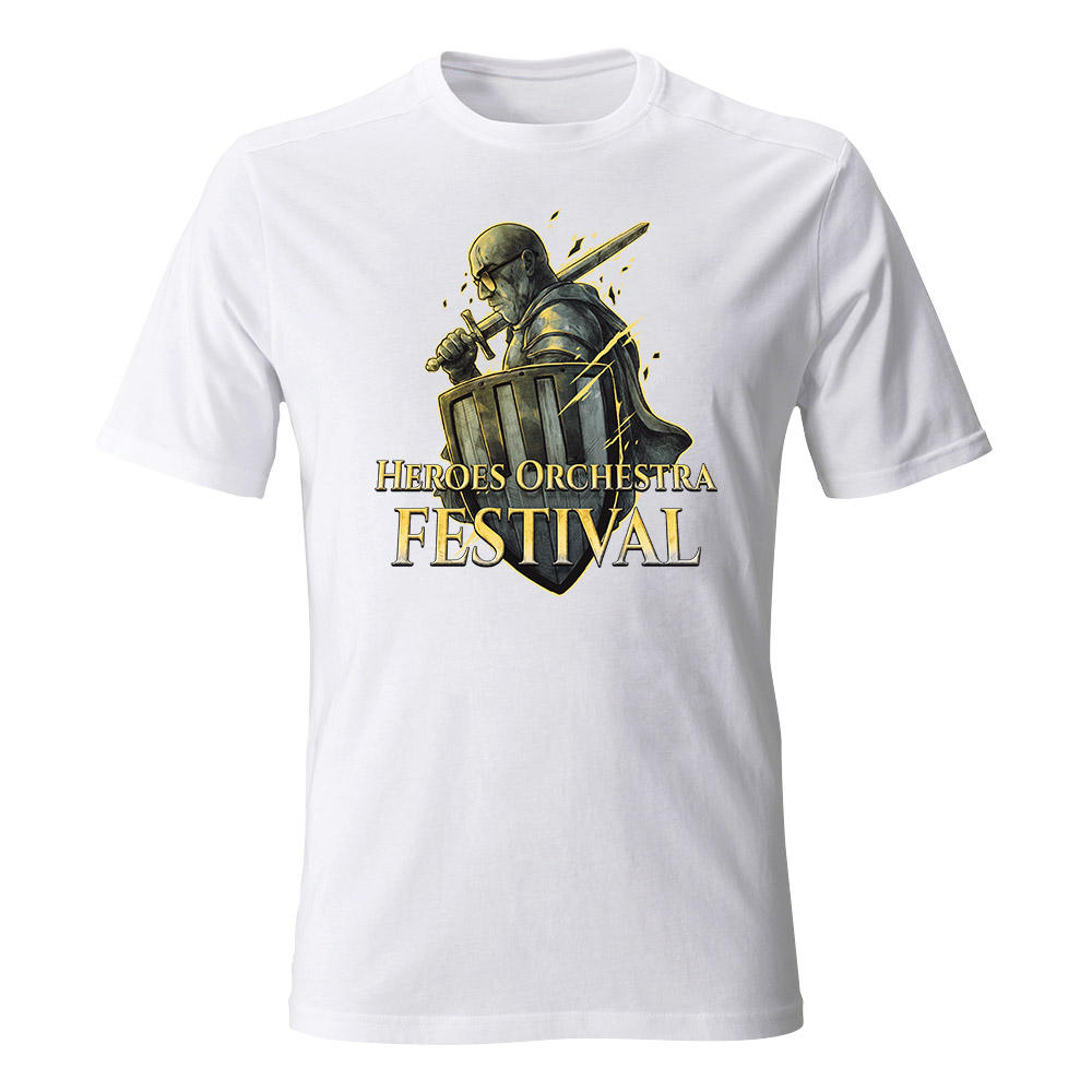 Koszulka męska HEROES ORCHESTRA FESTIVAL GOLD