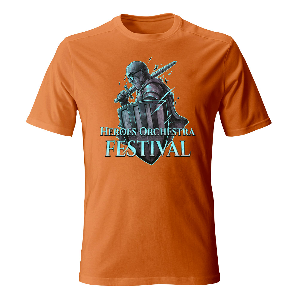 Koszulka męska HEROES ORCHESTRA FESTIVAL AZURE