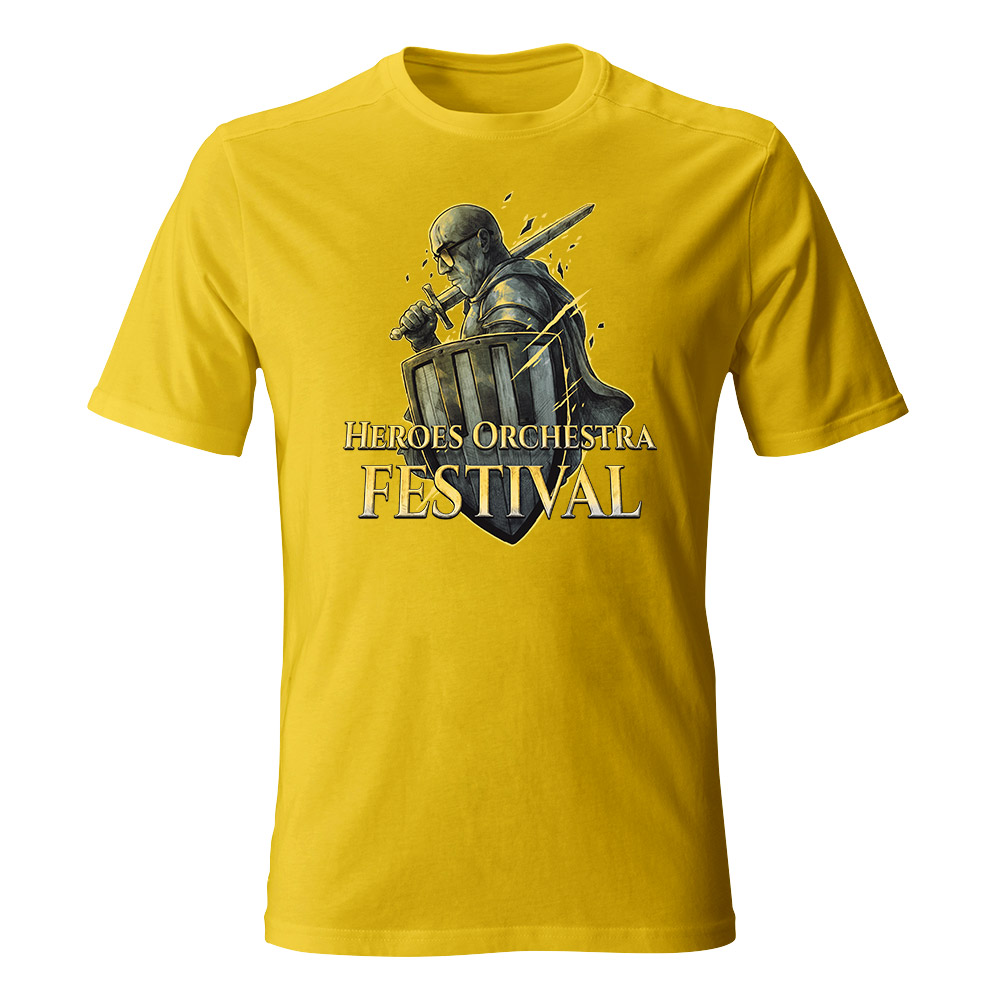 Koszulka męska HEROES ORCHESTRA FESTIVAL GOLD