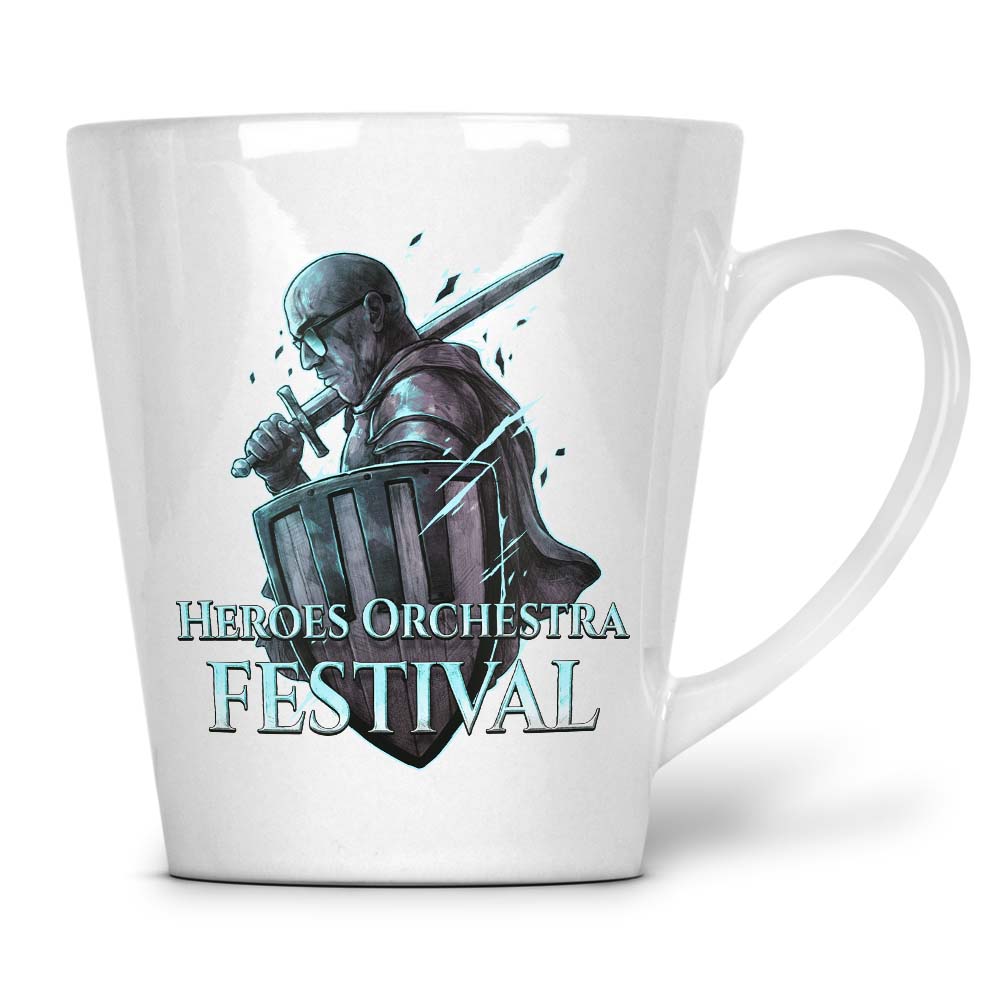 kubek latte Heroes Orchestra Festival Azure