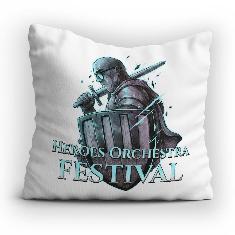 poduszka Heroes Orchestra Festival Azure