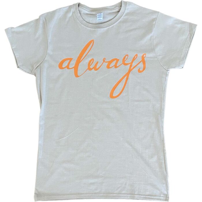 Koszulka damska piaskowa Always L