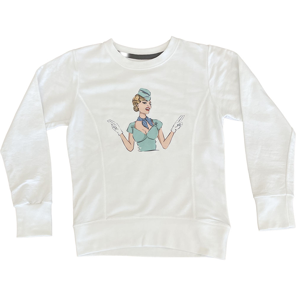 Bluza damska biała Stewardessa M