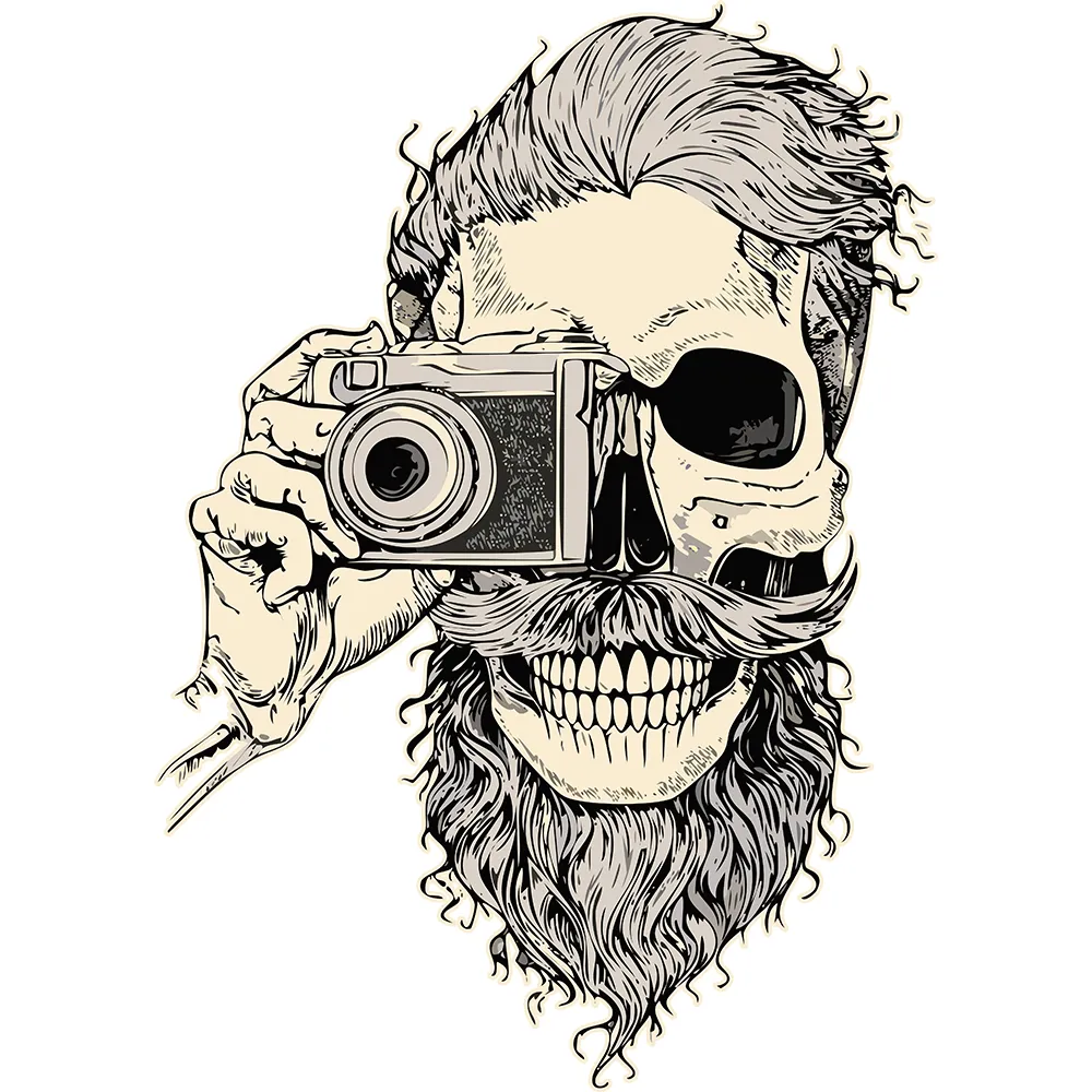 Koszulka damska BEARDED SKULL 02