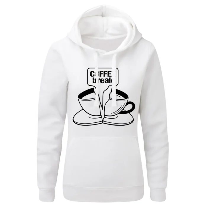 Bluza damska z kapturem COFFEE BREAK