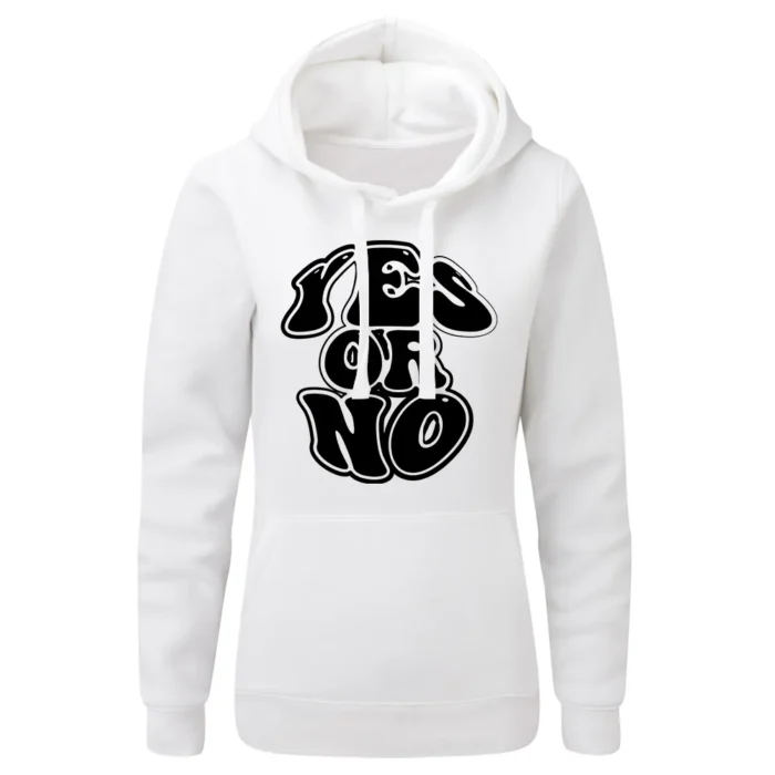 Bluza damska z kapturem YES OR NO