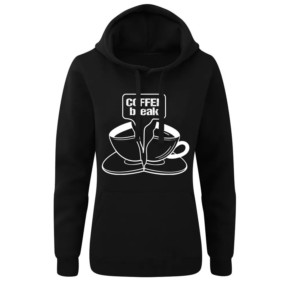 Bluza damska z kapturem COFFEE BREAK