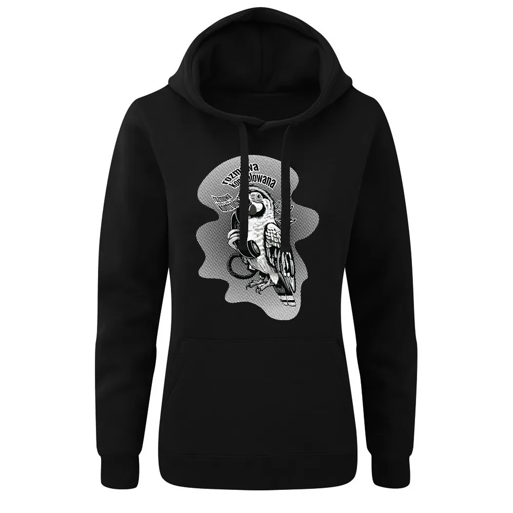 Bluza damska z kapturem ROZMOWA KONTROLOWANA