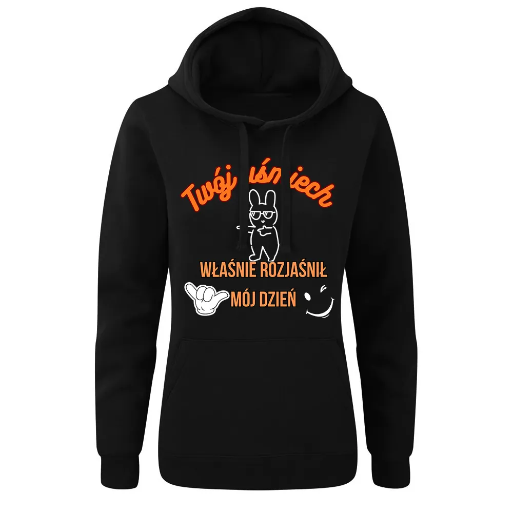 Bluza damska z kapturem TWÓJ UŚMIECH