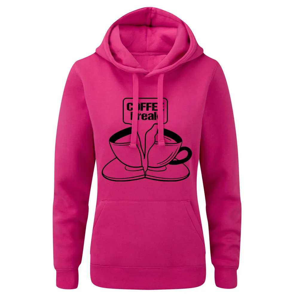 Bluza damska z kapturem COFFEE BREAK