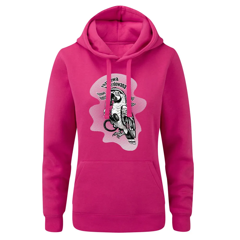 Bluza damska z kapturem ROZMOWA KONTROLOWANA