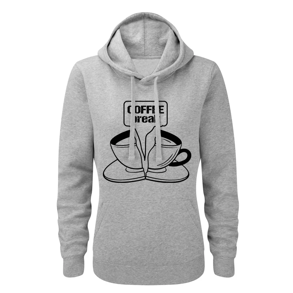 Bluza damska z kapturem COFFEE BREAK
