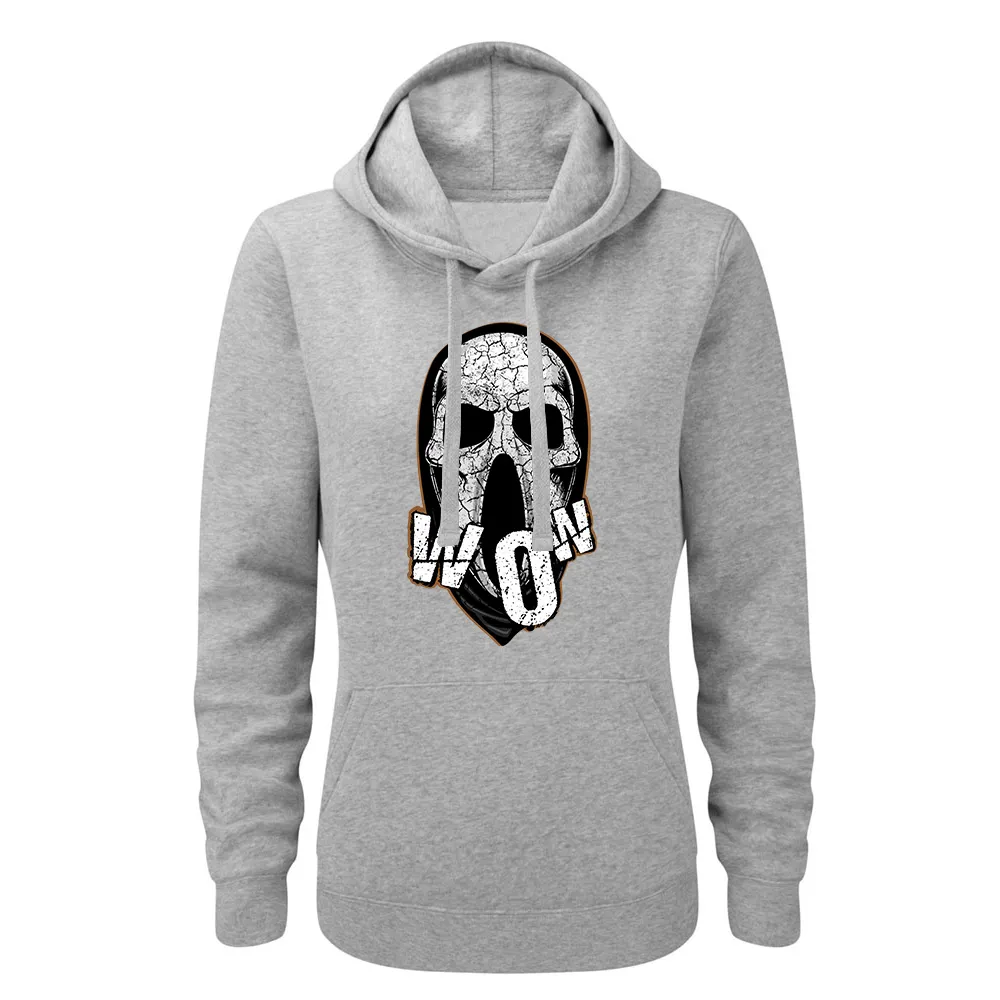Bluza damska z kapturem WOW SKULL
