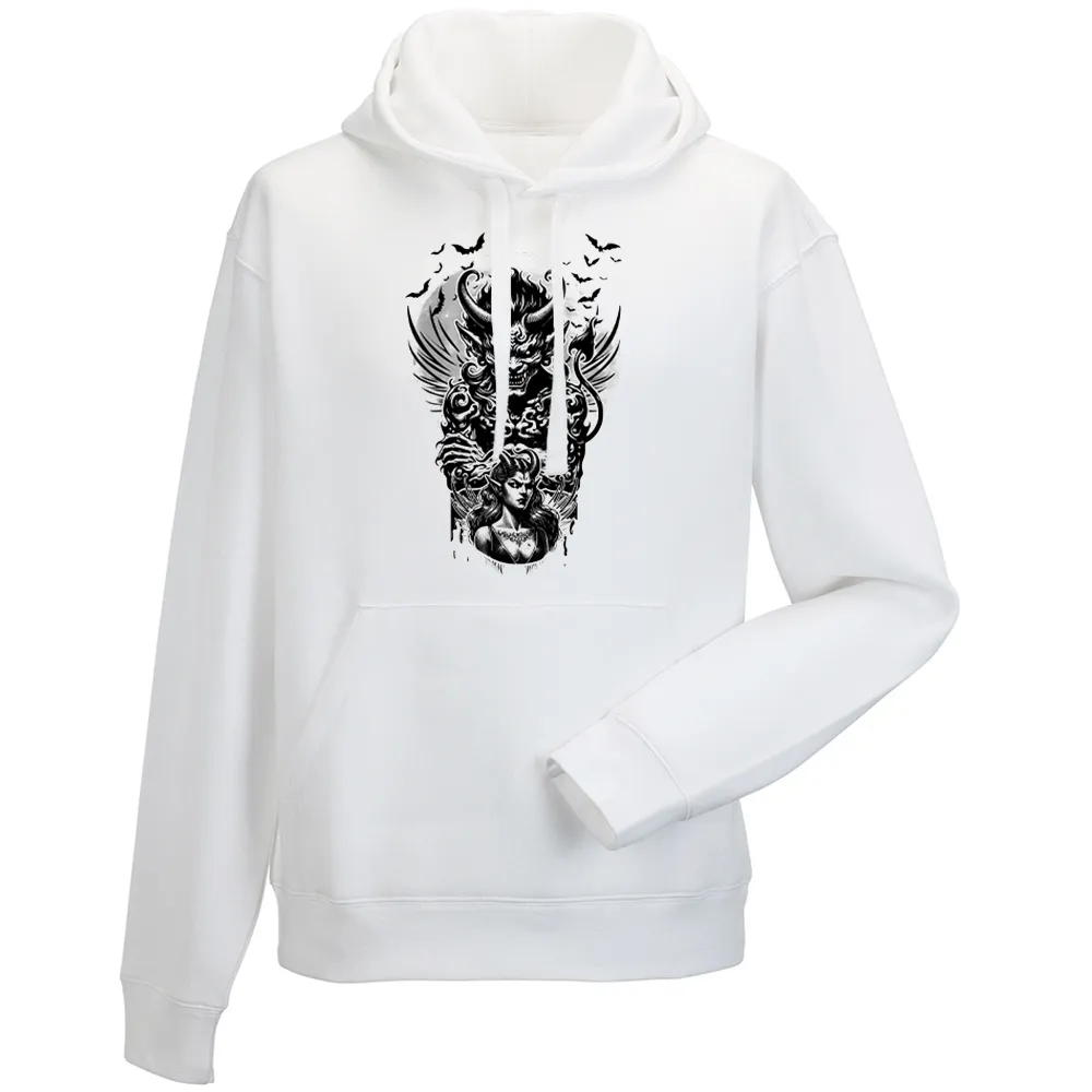 Bluza męska z kapturem DEMON I JEGO OBLUBIENICA