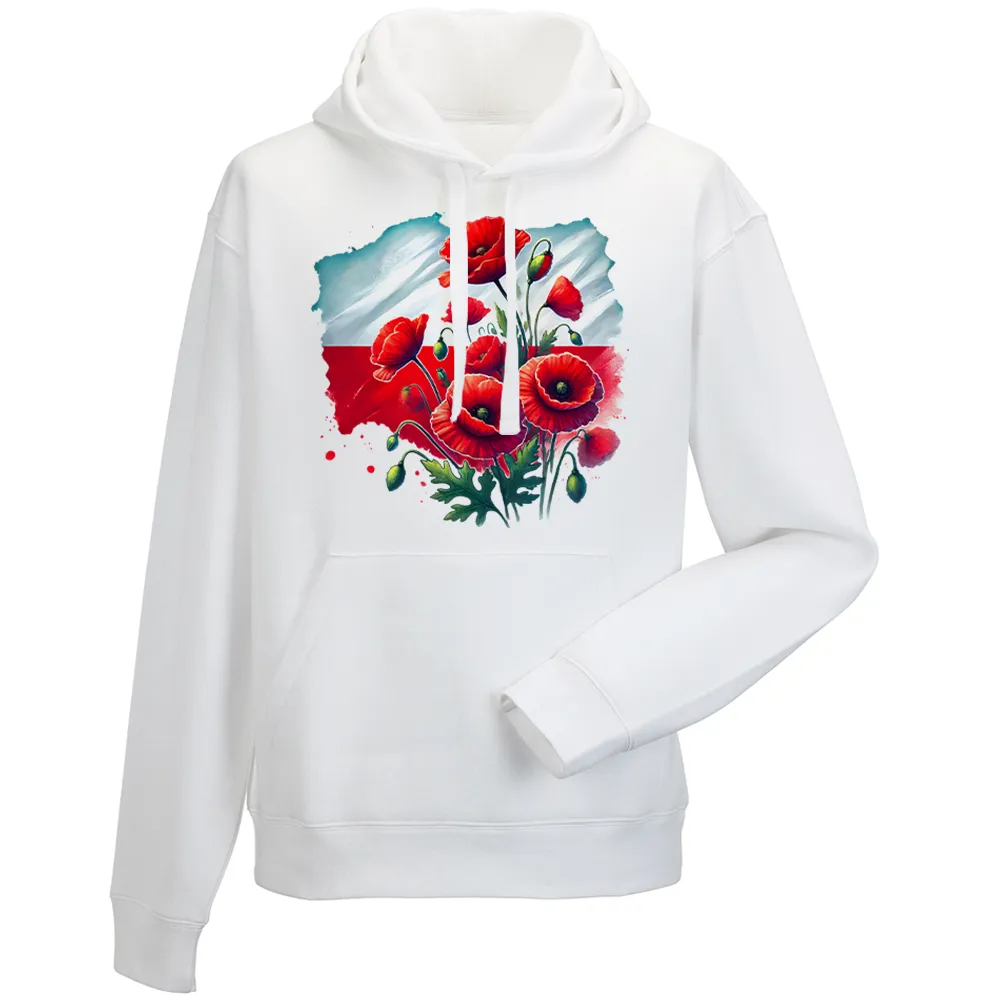 Bluza męska z kapturem POLSKIE MAKI