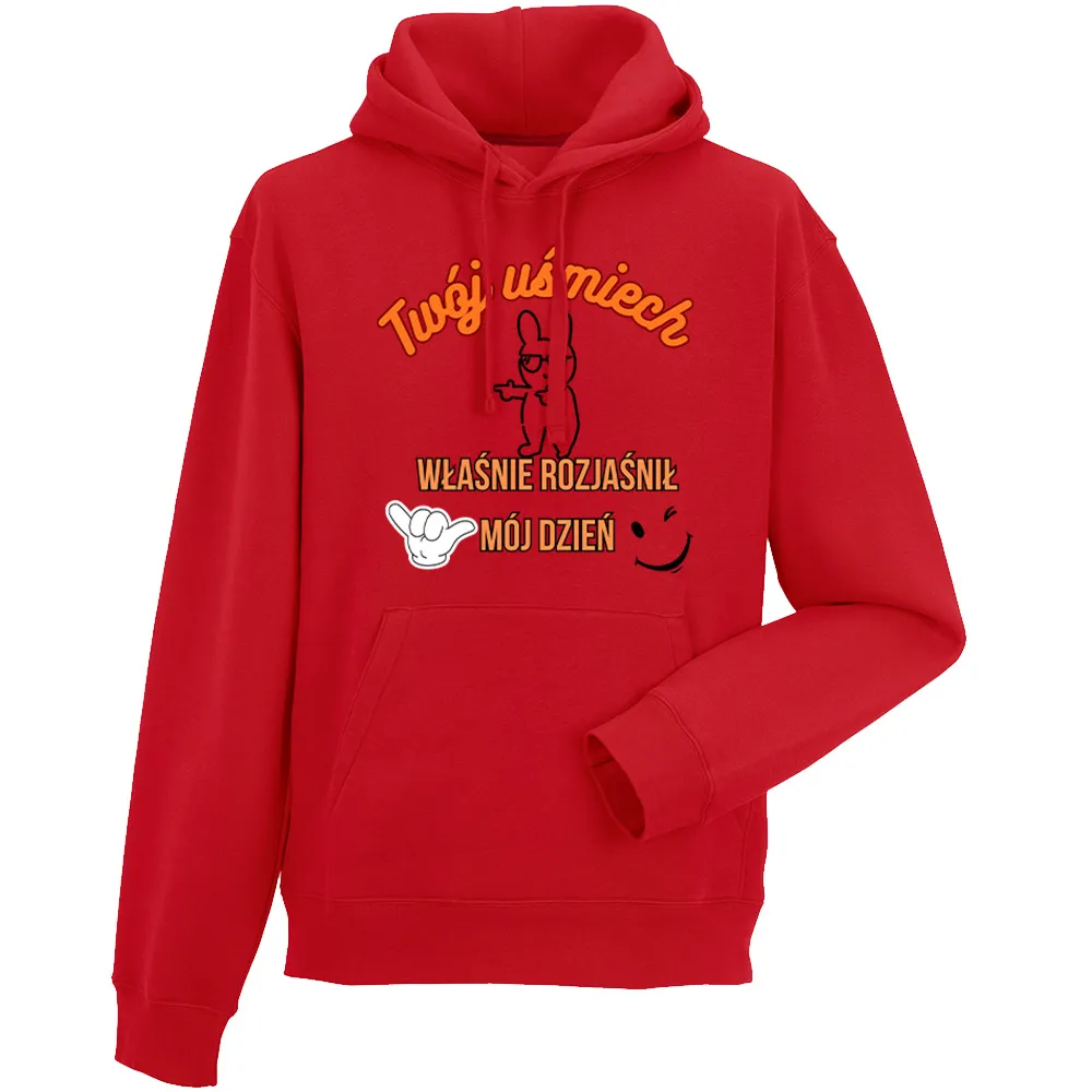 Bluza męska z kapturem TWÓJ UŚMIECH