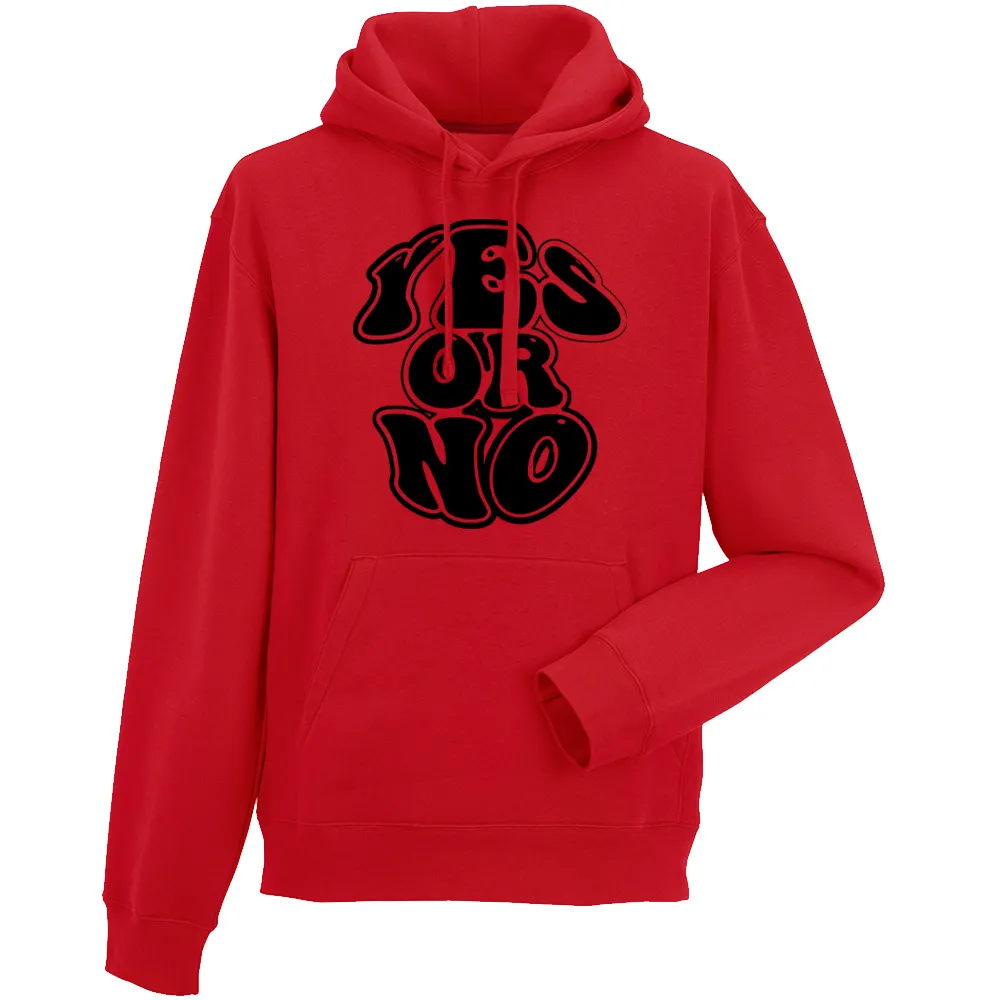 Bluza męska z kapturem YES OR NO