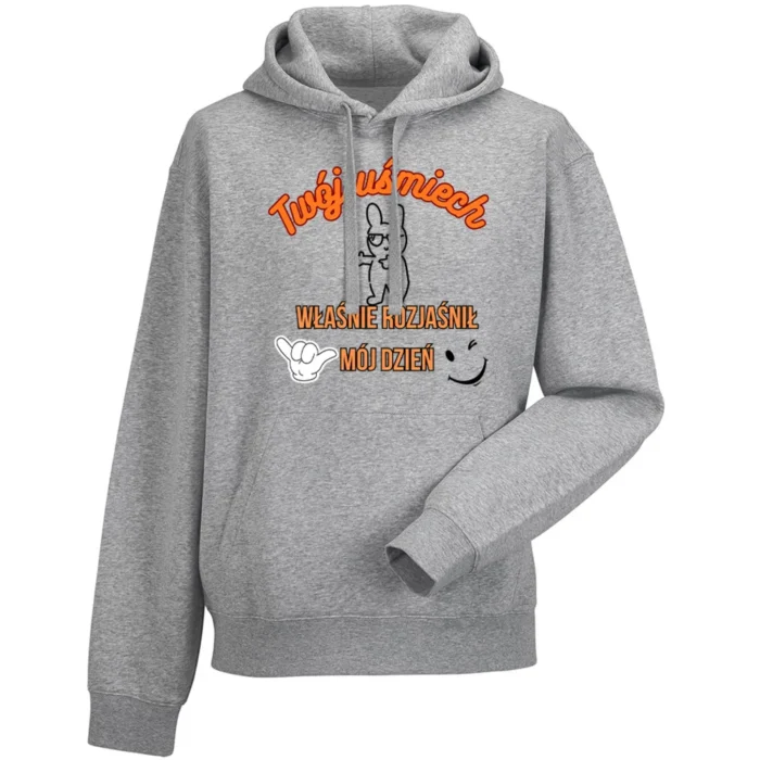 Bluza męska z kapturem TWÓJ UŚMIECH