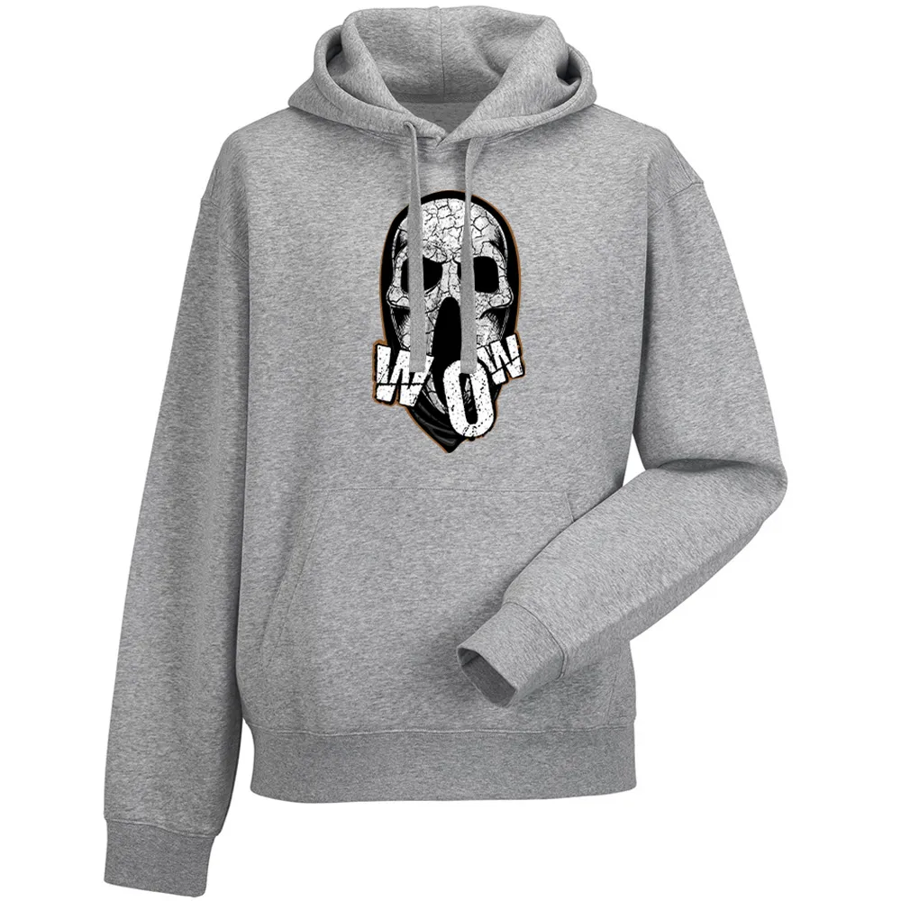 Bluza męska z kapturem WOW SKULL