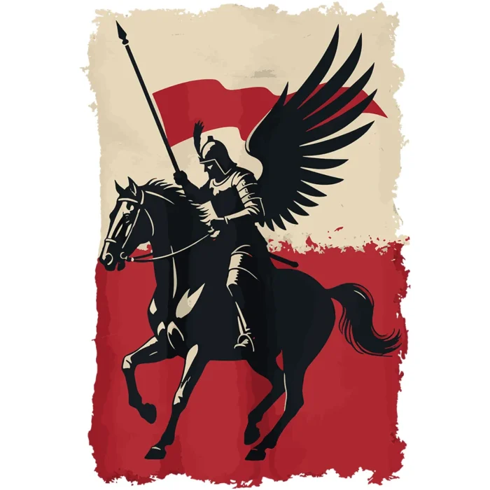 Kubek Husarz 01 - kolor biały