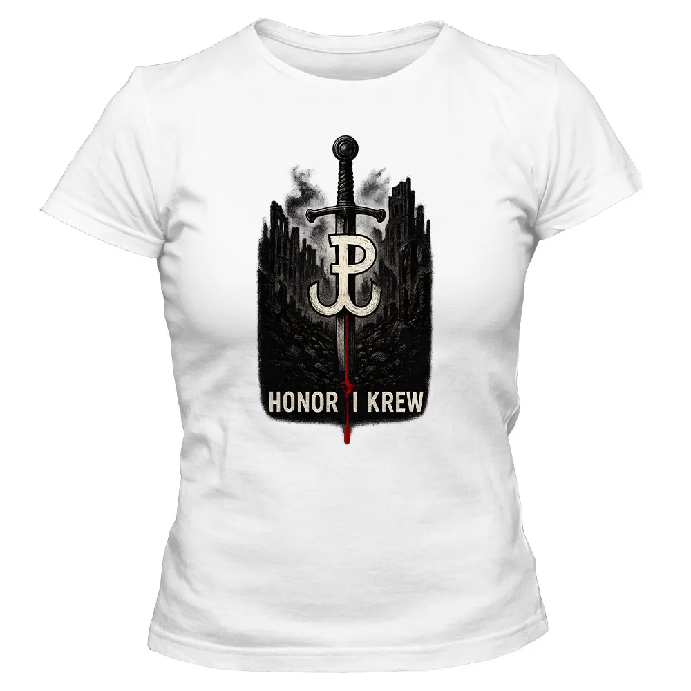Koszulka damska Honor i krew